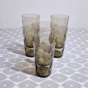 vintage Luminarc longdrink glazen rokerig