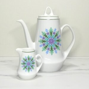 Jaegers & Co Bavaria koffiepot en melkkannetje uit Duitsland