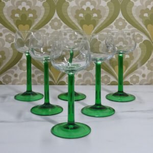 luminarc vin du rhin wijnglazen groen